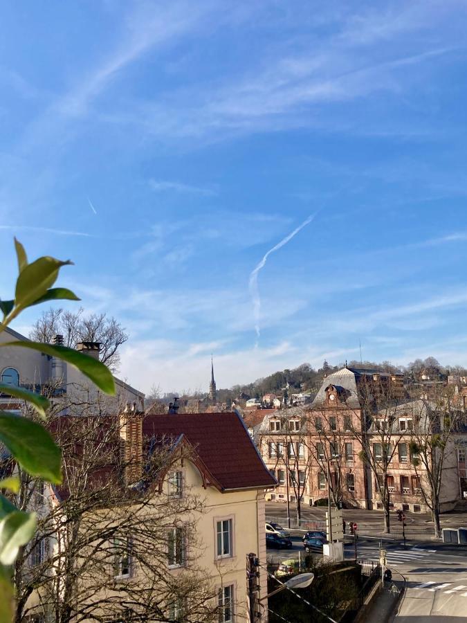 Appartement Avec Terrasse Et Parking Gratuit Accole Montbéliard المظهر الخارجي الصورة